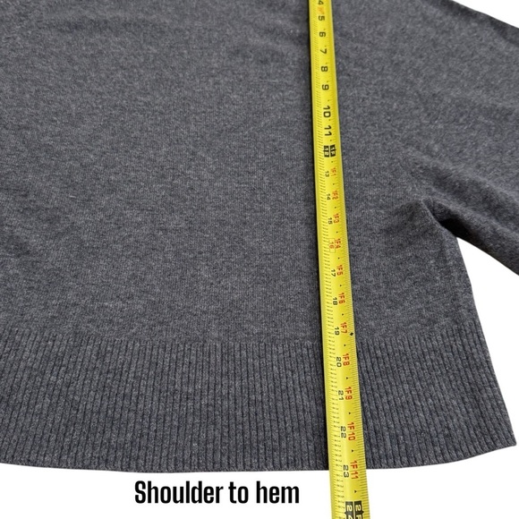 Banana Republic Calvina Cashmere Sweater Top Comfy Minimalist Capsule XS - Picture 12 of 12